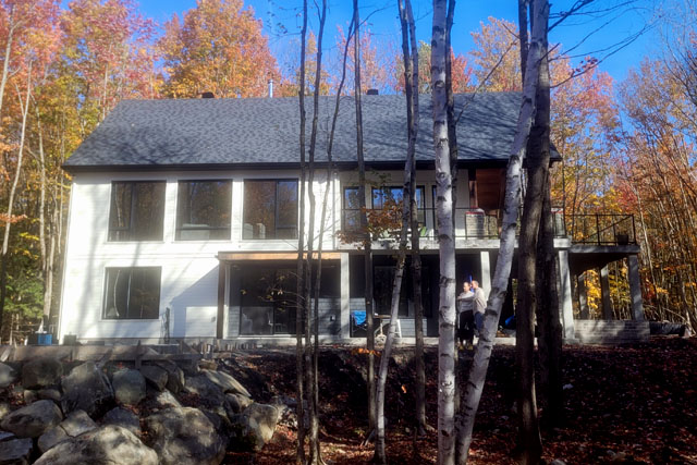 Chalet style farmhousee